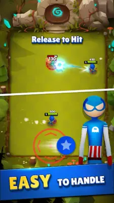 Superhero Stickman Roguelike Archer Adventure RPG android App screenshot 3